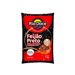 FEIJAO RIO DOCE TP-1 1KG PRETO